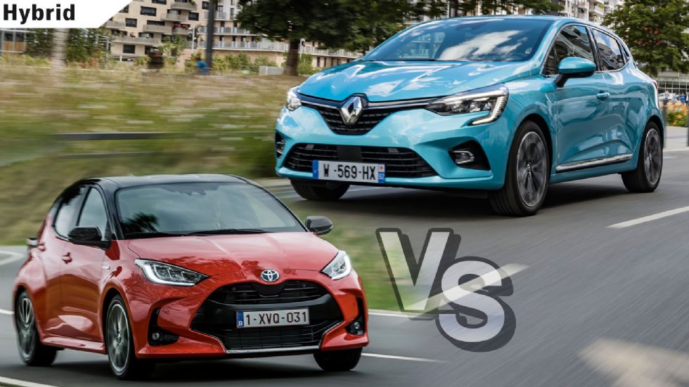 Μικρά & υβριδικά: Renault Clio Vs Toyota Yaris