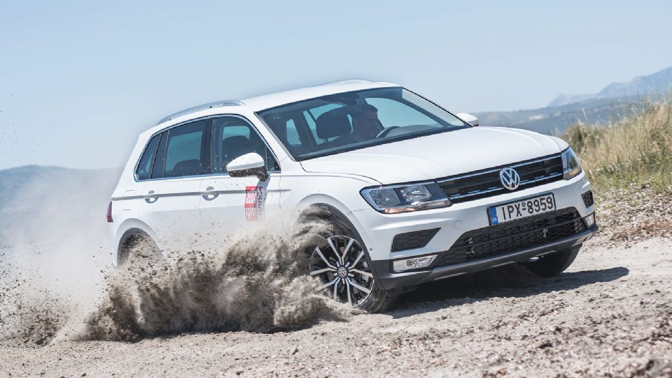 Έχει άγρια ένστικτα το τετρακίνητο VW Tiguan και δεν το κρύβει!
