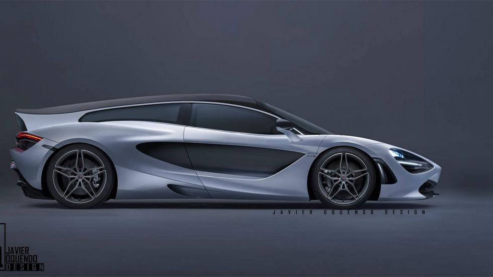 Νέα οπτική της McLaren 720S.