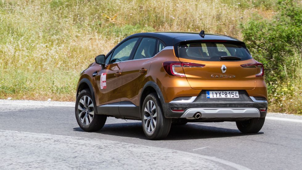 Το Captur παρέχει εξαιρετική άνεση και ποιότητα κύλισης. Σχεδόν αθόρυβο ακόμα και σε μεγάλες ταχύτητες. 
