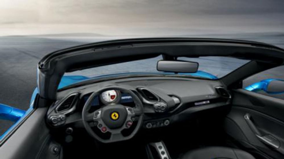 H Ferrari 488 Spider αποκαλύπτεται