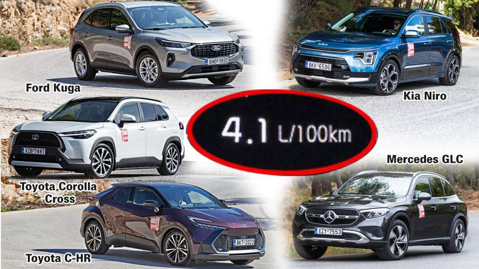 5 SUV που βγάζουν από 800 έως 1.200 χλμ. με ένα ρεζερβουάρ