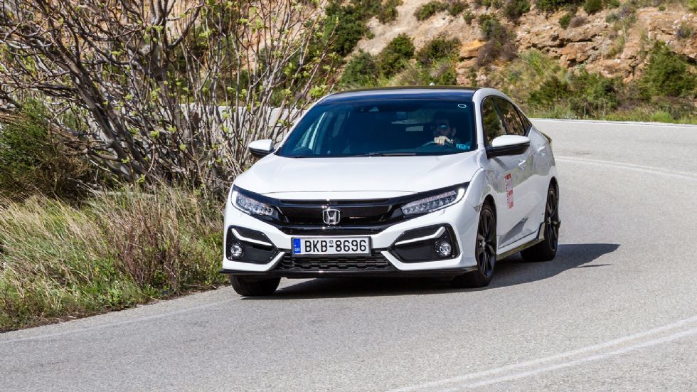 Η Honda προχώρησε σε ένα ελαφρύ φρεσκάρισμα της 10ης γενιάς του Honda Civic