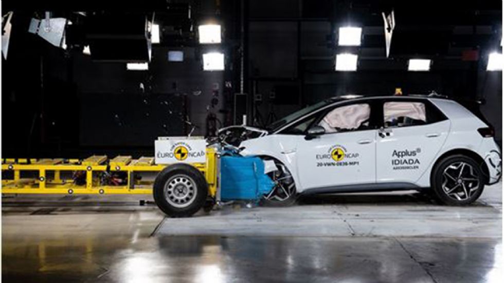 Πεντάστερο το νέο VW ID.3 στο Εuro NCAP (+vid)