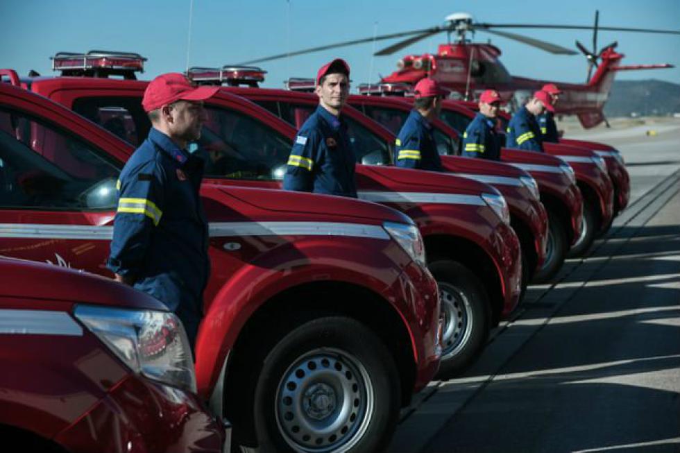 20 οχήματα στην Πυροσβεστική από την Παπαστράτος