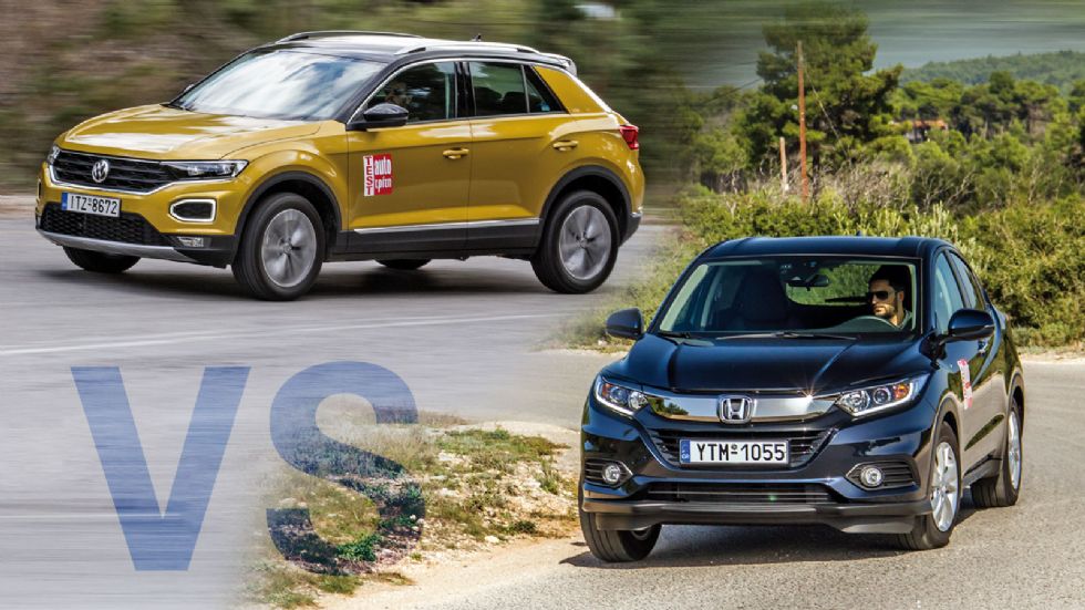 Honda HR-V VS Volkswagen T-Roc