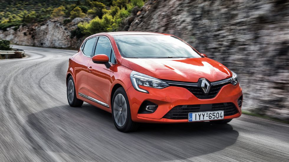 Το Renault Clio είναι το πιο οικονομικό σε κατανάλωση, χάρη και στη στάνταρ λειτουργία ECO, που διαθέτει.