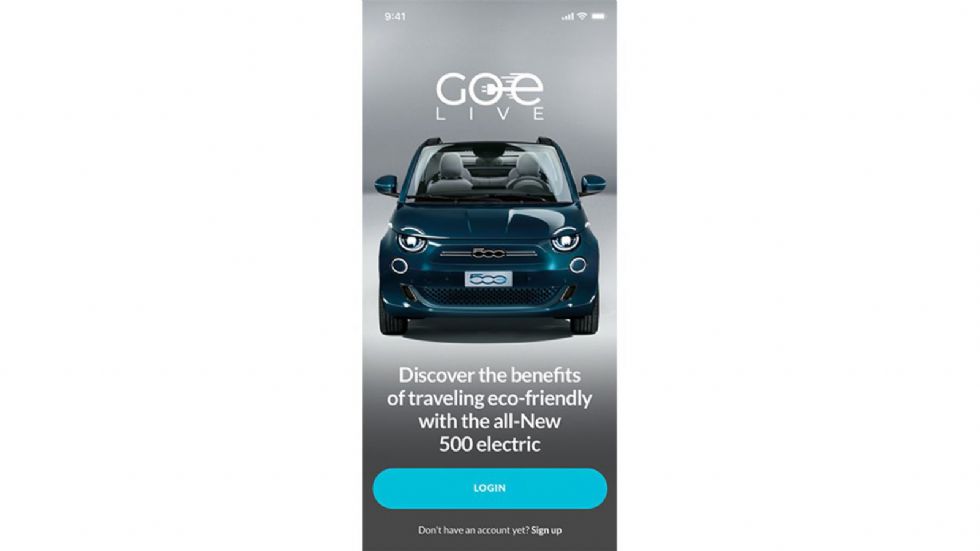 Fiat GOe Live, η νέα εφαρμογή για το ηλεκτρικό Fiat 500