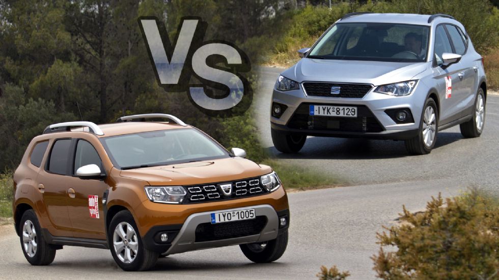 Dacia Duster LPG Vs SEAT Arona CNG