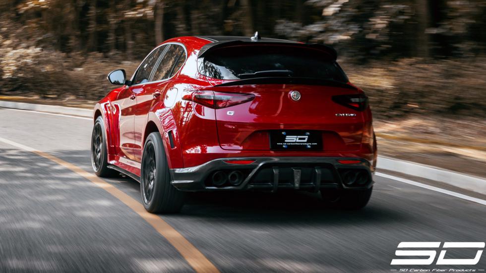 Η καλλονή Alfa Romeo Stelvio... «τουμπανιάστηκε»