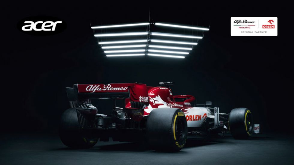 Alfa Romeo Racing & Acer συνεχίζουν τις καινοτομίες