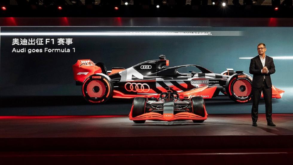 Ζεσταίνει τις μηχανές της για την Formula 1 η Audi 