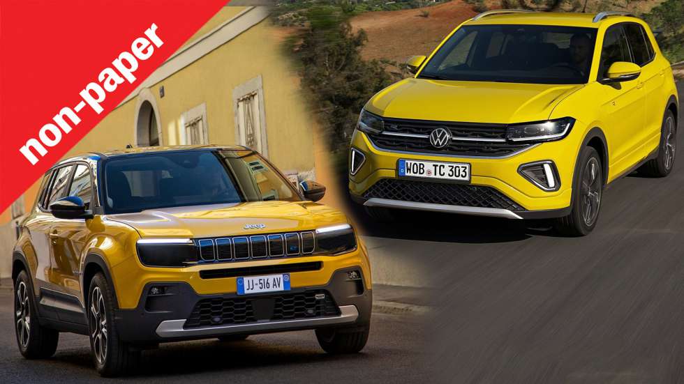 To «άγριο» Jeep Avenger ή το «ήμερο-σιγουράκι» VW T-Cross;