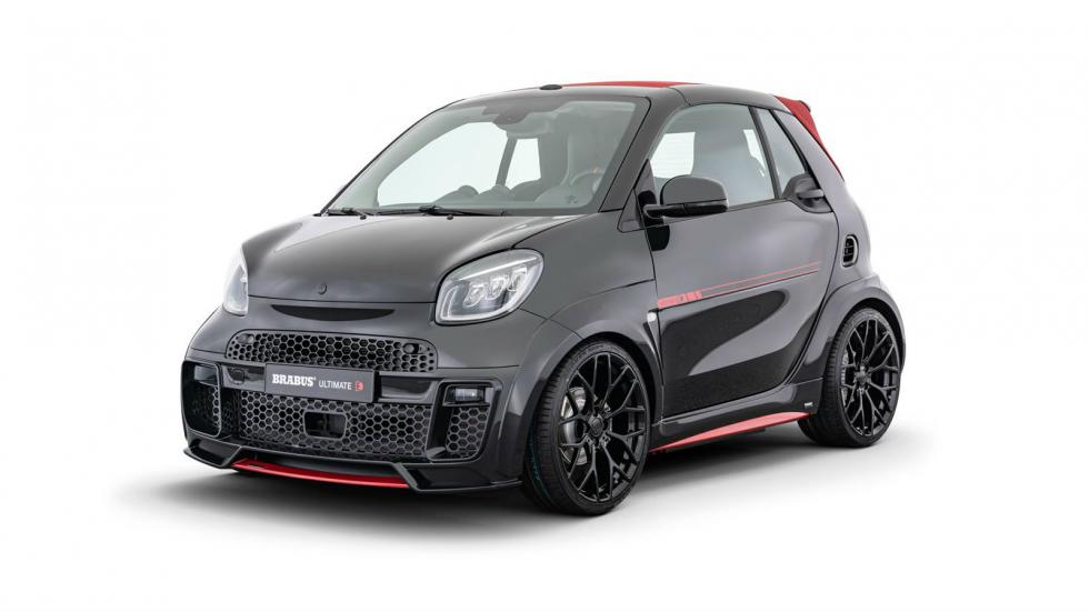 Το νέο smart EQ Fortwo της Brabus διαθέτει τροχούς 18 ιντσών, αναβαθμισμένο σύστημα μετάδοσης κίνησης καθώς και αποκλειστικό δερμάτινο εσωτερικό. 