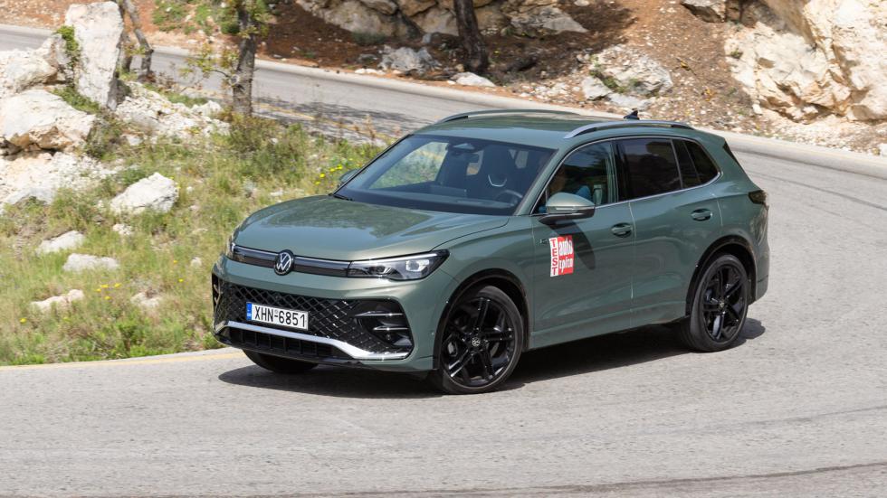 Σε κάθε περίπτωση, το Tiguan είναι εντυπωσιακά σταθερό, με την πρόσφυση να θυμίζει…. τετρακίνητη έκδοση ειδικά με τους έξτρα τροχούς των 20 ιντσών.