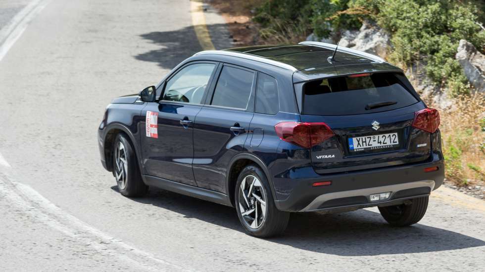 Δοκιμή: Suzuki Vitara 1,4 Hybrid 48V με 129 PS