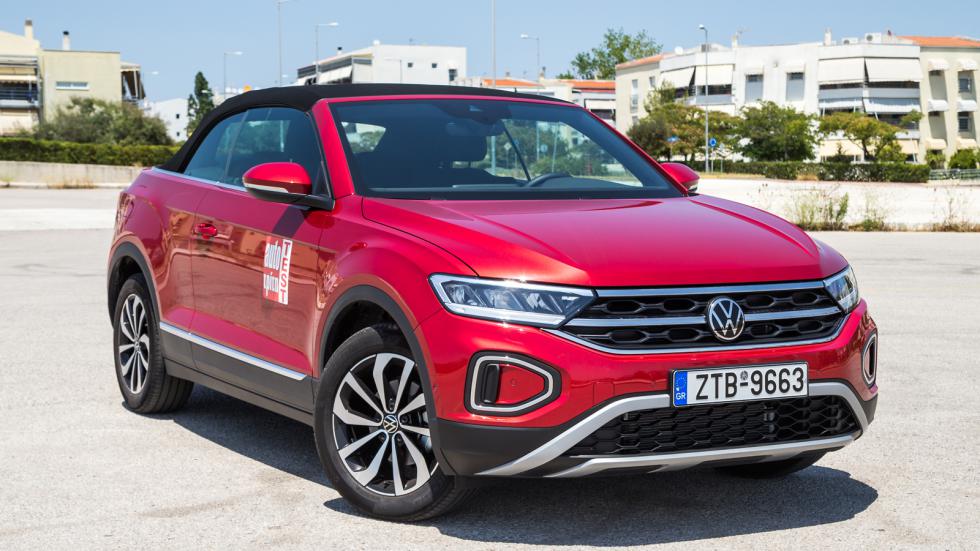 Δοκιμή: VW T-Roc Cabriolet με 150 PS