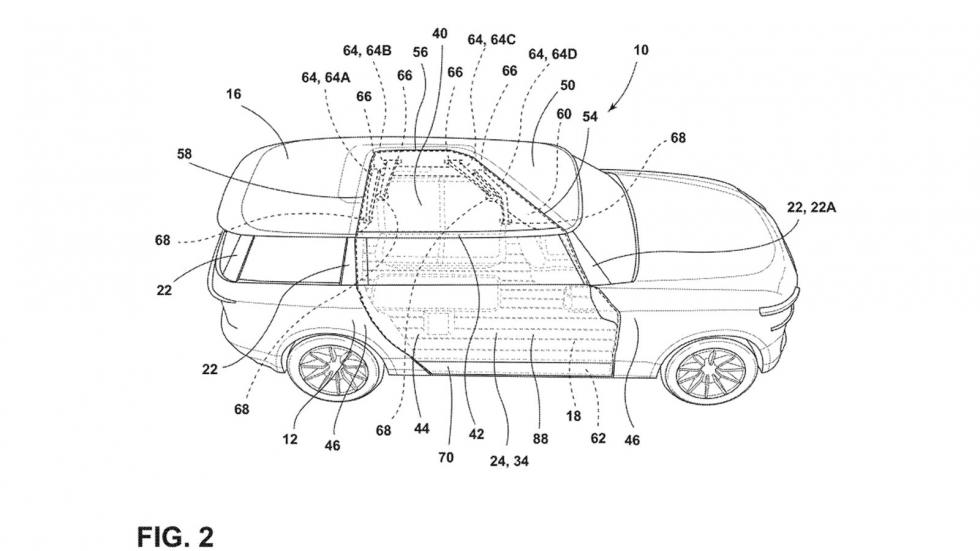Ford: Πατέντα δείχνει SUV με τεράστια πόρτα που ανοίγει προς τα πάνω 