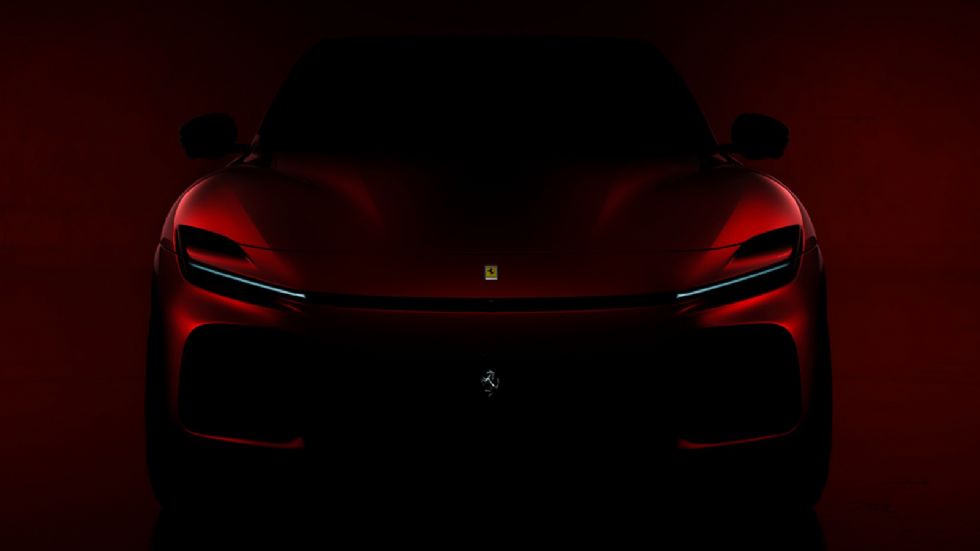 To πρώτο επίσημο teaser για τη νέα Ferrari Purosangue