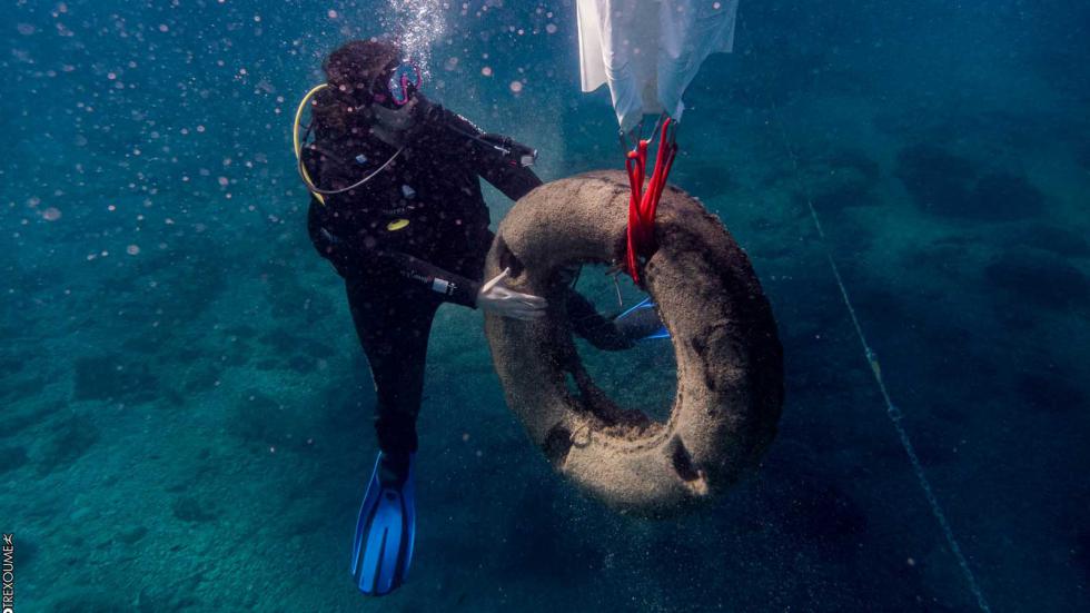 Ford Motor Ελλάς & Clean Ocean καθαρίζουν το βυθό της Υδρούσας