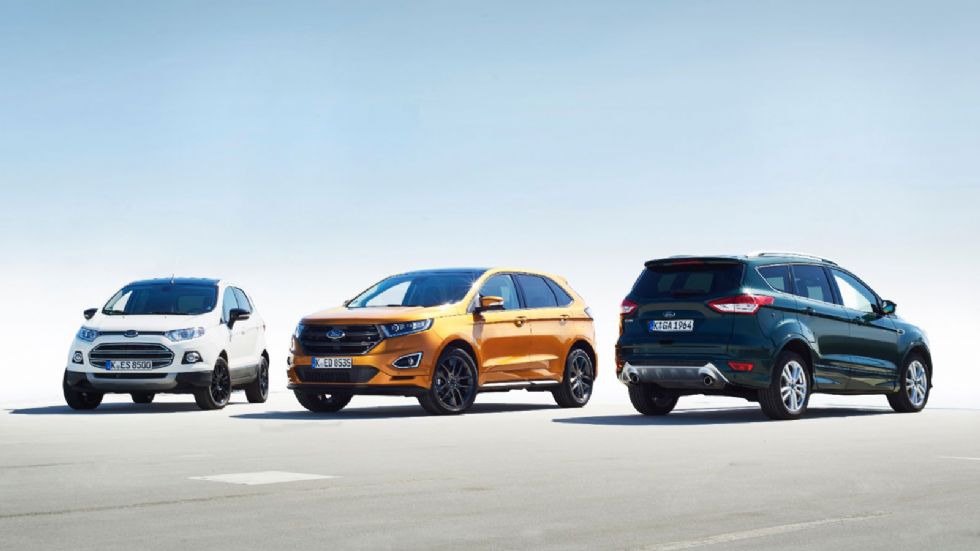 Τα νέα SUV της Ford προσφέρουν κορυφαία αυτονομία και χαμηλούς ρύπους.