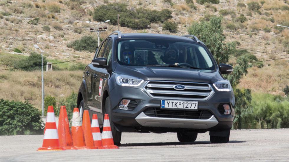 Ford Kuga (2018) στο Elk Test: Ίδια επίδοση με Audi Q3 & Volvo XC40 (+video)