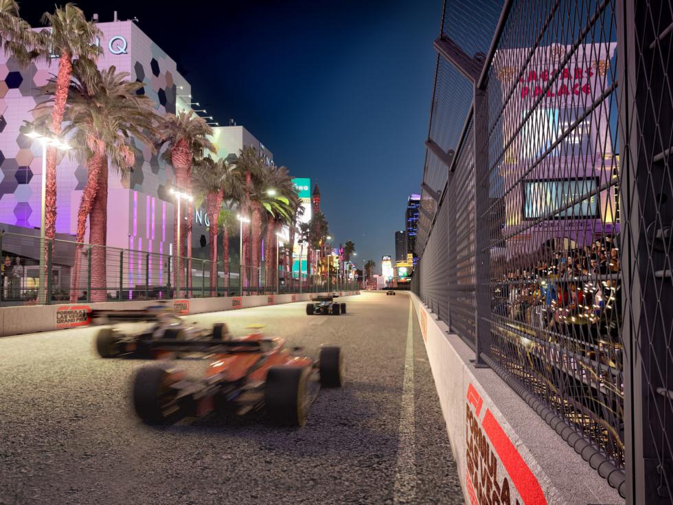 Στο Las Vegas το 2023 η F1 σε βραδινό αγώνα «ζωγραφιά»