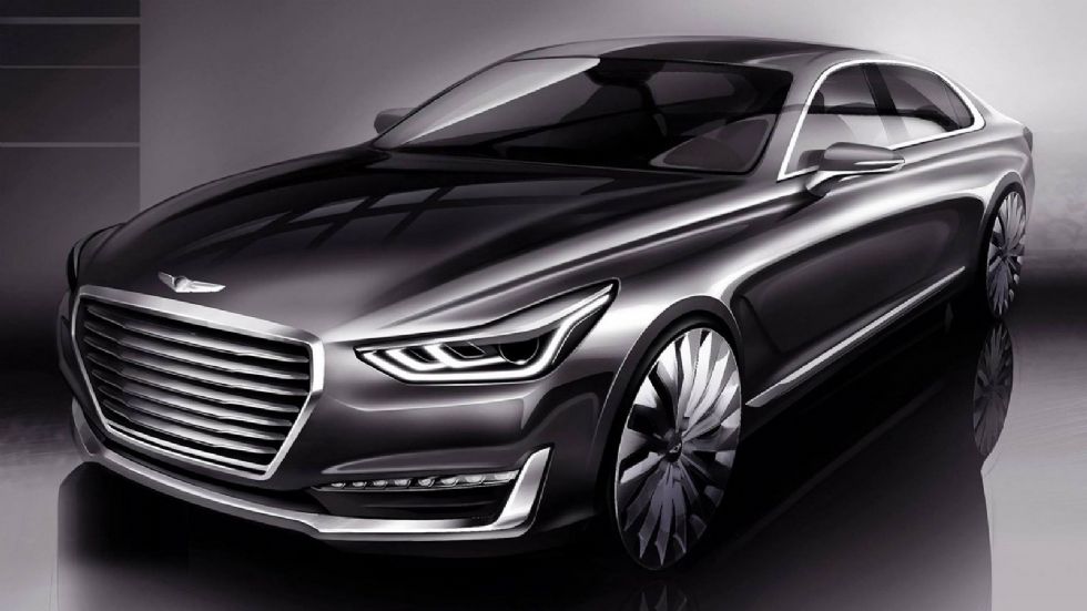 Το νέο Genesis G90 περιγράφεται ως ένα πολυτελές σεντάν, με πλήθος τεχνολογικών βοηθημάτων και μια σχεδίαση η οποία είναι άκρως δυναμική.