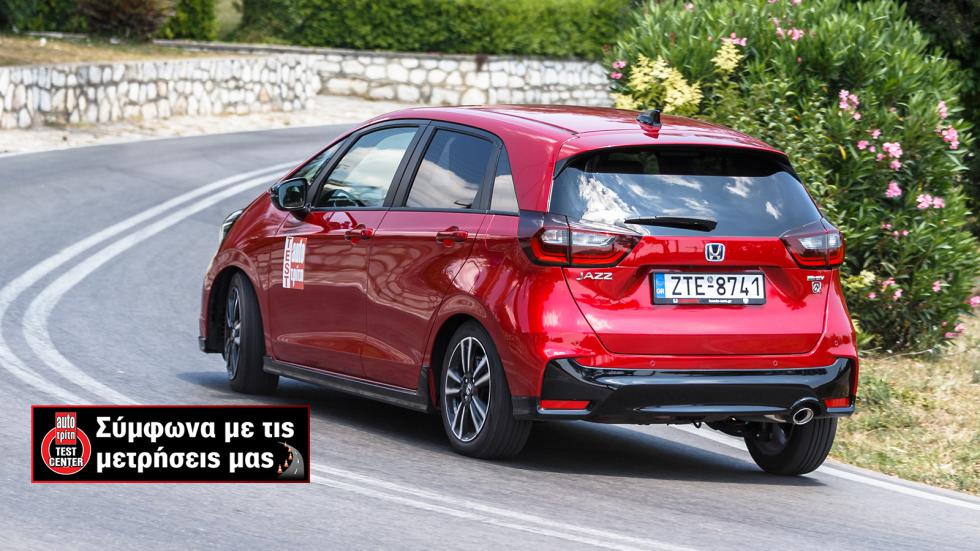 Πόσο καλό είναι το υβριδικό Honda Jazz σύμφωνα με τα όργανα μέτρησης; 