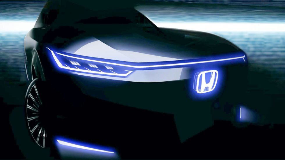 H teaser εικόνα που δημοσίευσε η Honda.