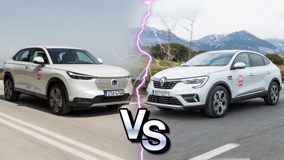 Honda HR-V e:HEV Vs Renault Arkana Hybrid E-Tech