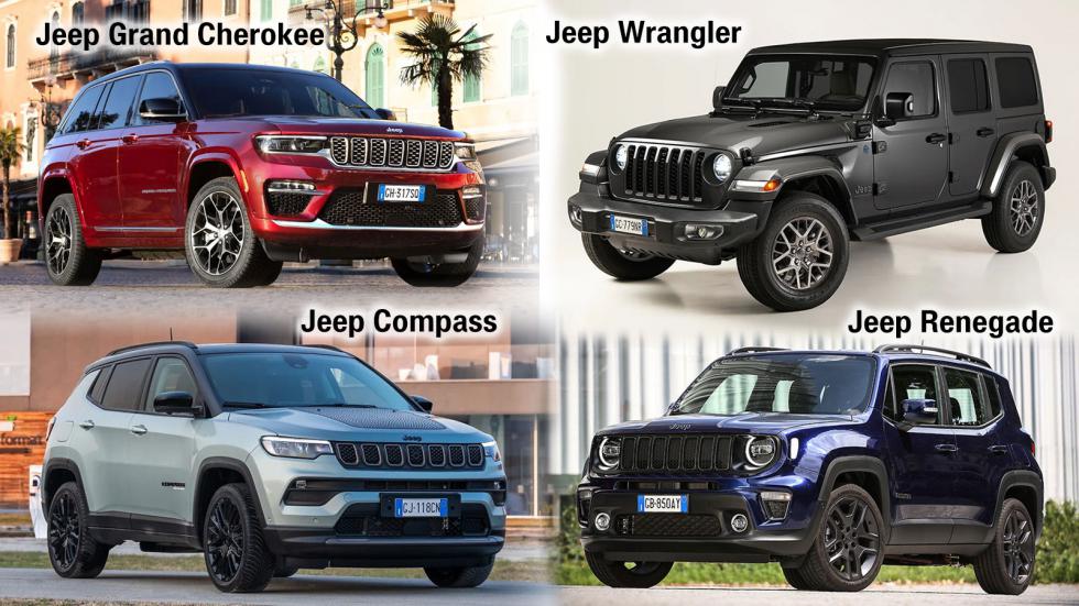 Τα τέσσεερα Jeep 4xe (Plug-in Hybrid) συνδυάζουν χαμηλή κατανάλωση με καλές επιδόσεις και όλα αυτά με το off-road DNA της μάρκας.