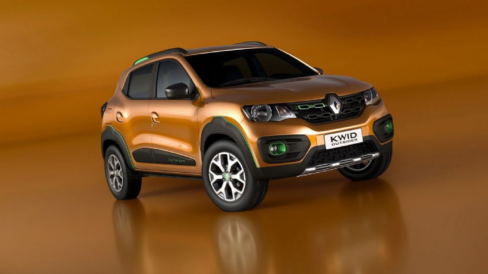 Το Kwid Outsider Concept μας δείχνει το πώς θα μοιάζει το μοντέλο παραγωγής που θα ξεκινήσει τις πωλήσεις του στη Βραζιλία του χρόνου.