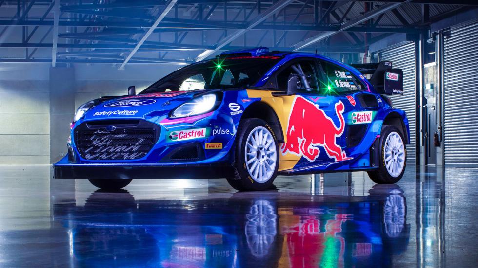 Αποκάλυψη του Ford Puma Rally1 για το 2023 από την M-Sport Ford World Rally Team