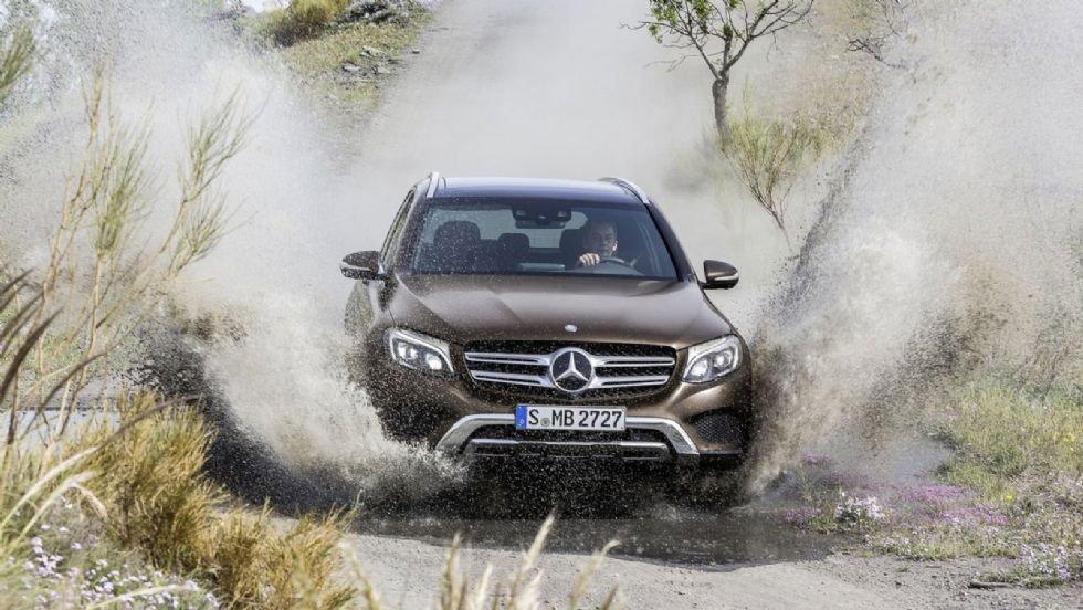 Η Mercedes GLC εκπέμπει περίσσιο κύρος και πρεστίζ.