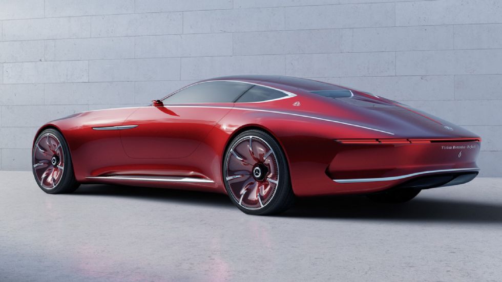 Διέρρευσαν οι εικόνες του Vision Mercedes-Maybach 6 concept, που θα αποκαλυφθεί την Παρασκευή στην Καλιφόρνια, στο Pebble Beach Concours d`Elegance. 