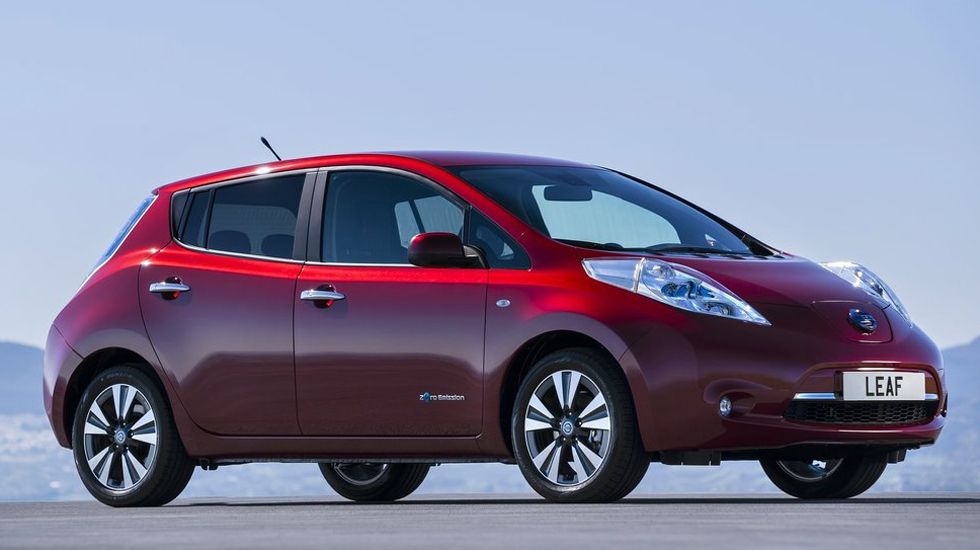 Στιλιστικά στο 2ης γενιάς Nissan Leaf θα υπάρξουν ορισμένες αλλαγές στο μπροστινό μέρος, σε σχέση με το εικονιζόμενο υπάρχον μοντέλο.