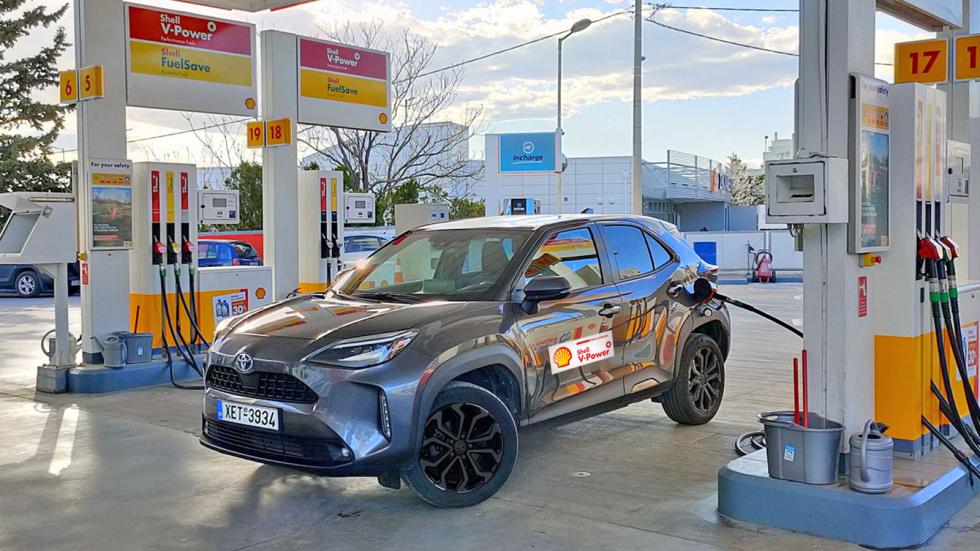 Η V-Power Unleaded 98 (98 οκτανίων, σύμφωνα με τη Shell, βελτιώνει την απόδοση στους κινητήρες των υβριδικών οχημάτων και συνολικά αφαιρεί 100% τα ιζήματα από τα κρίσιμα μέρη  του κινητήρα.