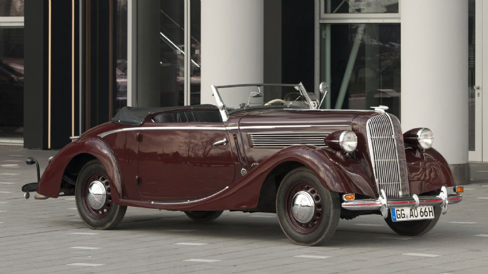 Η Opel παρουσίασε το Super 6 Glaser Cabriolet το 1937, με αφορμή τα 75 γενέθλιά της.