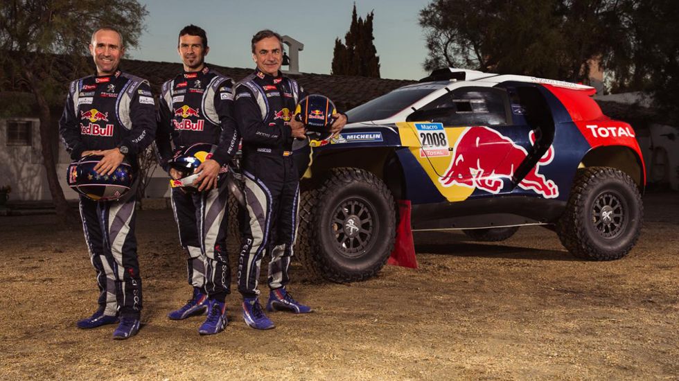 Οι οδηγοί του Peugeot 2008 DKR -Carlos Sainz, Cyril Despres και Stephane Peterhansel- δηλώνουν έτοιμοι να «αντιμετωπίσουν τις προκλήσεις και τον ανταγωνισμό» στο Ράλι Dakar που ξεκινά στις 4 Ιανουαρίο