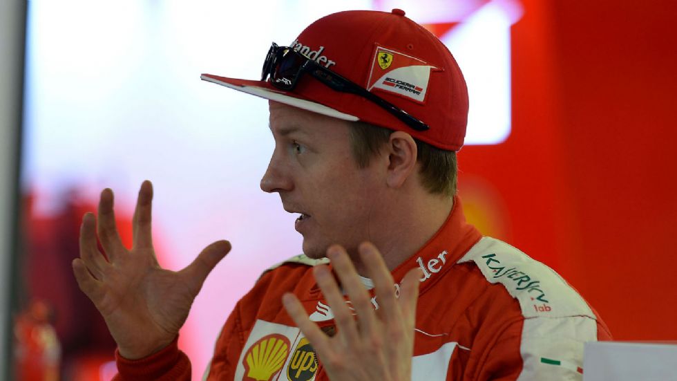 Σύμφωνα με τον Kimi Raikkonen η ταχύτητα της Ferrari δεν μπορούσε να γίνει αντιληπτή, επειδή βρίσκονταν πίσω από τις Mercedes.