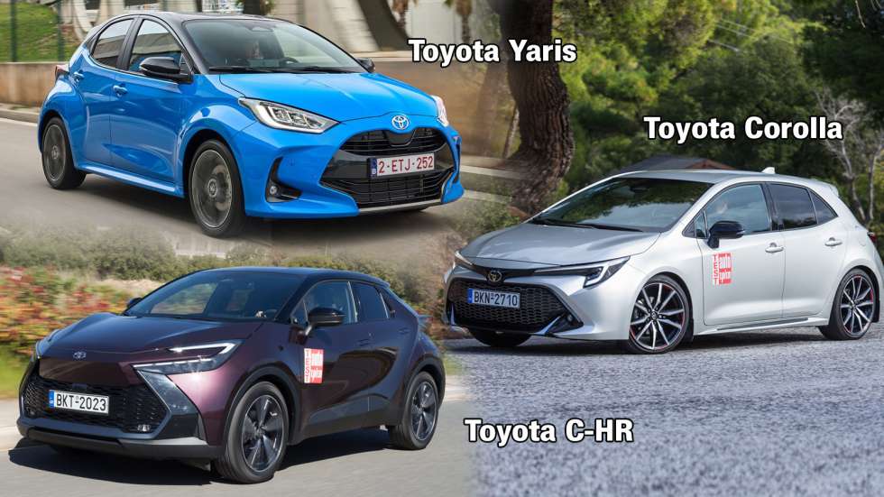 Toyota Yaris, Corolla & C-HR είναι οι «βασιλιάδες» της οικονομίας