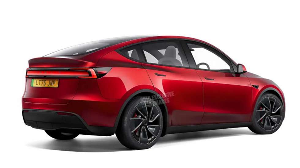 Το ανανεωμένο Tesla Model Y αποκαλύπτεται σε ανεπίσημα σχέδια 