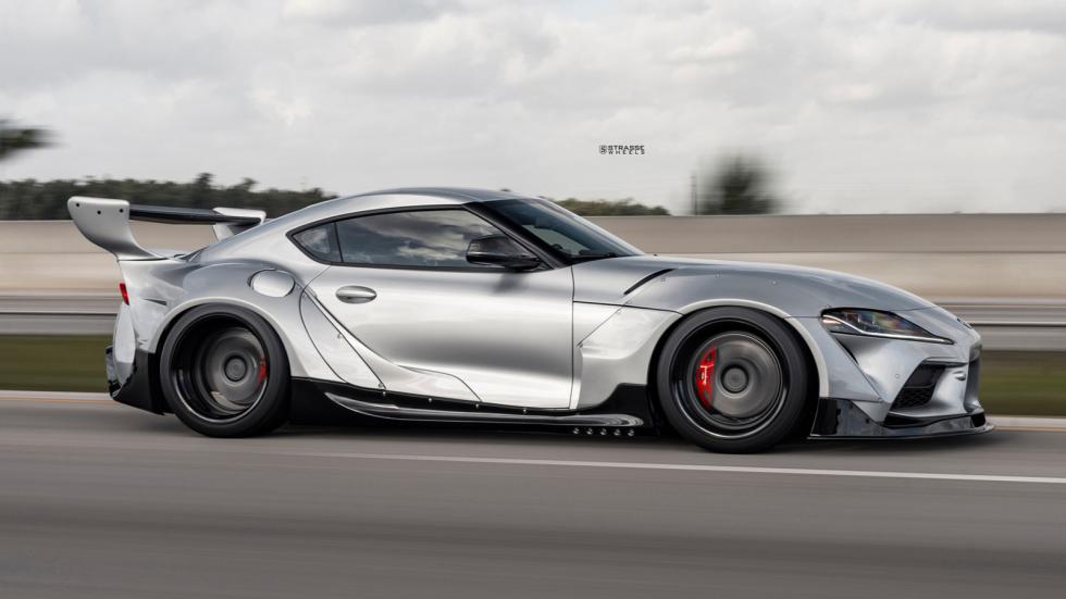 H Toyota Supra έπεσε σε χύτρα με αναβολικά 