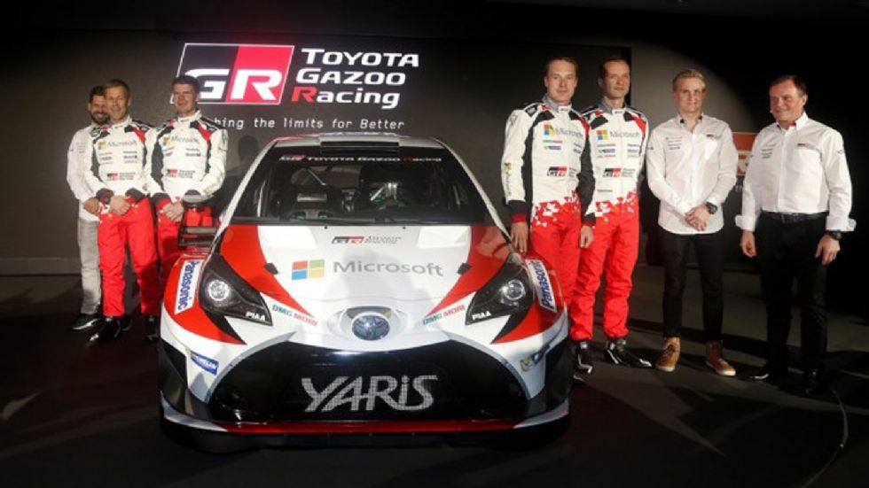 Mεγάλη επιστροφή στο WRC η Toyota