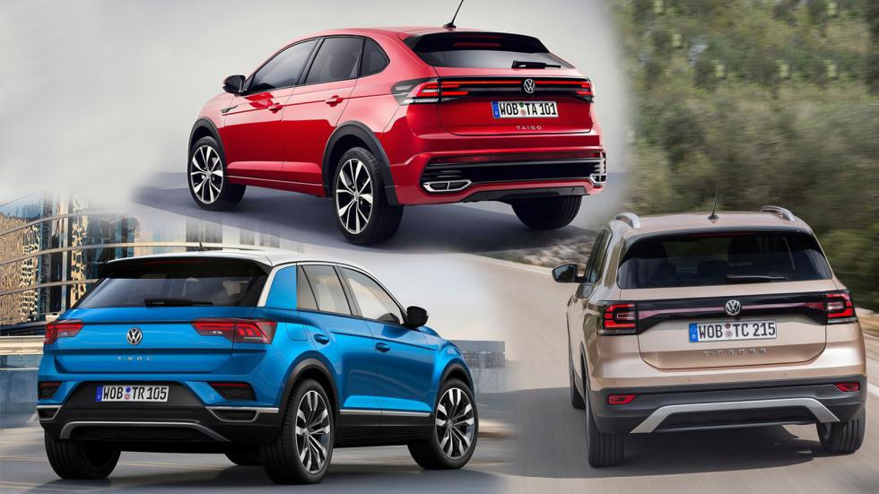 Volkswagen: H πρώτη μάρκα στην Ευρώπη με τρία μικρά SUV 