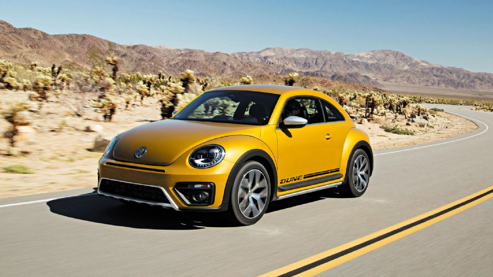 Το νέο VW Beetle Dune αποτελεί 
ουσιαστικά την crossover έκδοση του «σκαραβαίου».