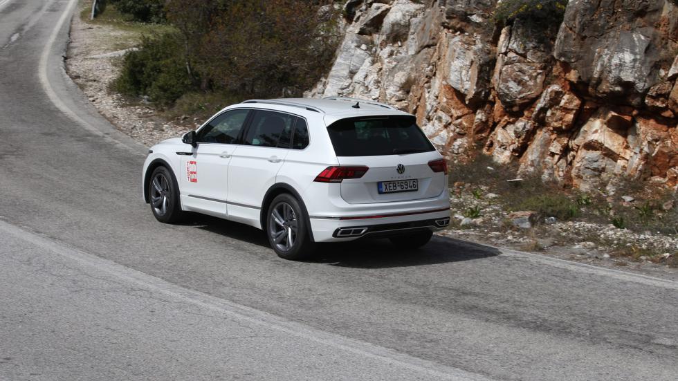 Το VW Tiguan είχε το εύχρηστο μεν αλλά «διψασμένο» για βενζίνη κιβώτιο DSG ενώ συγχρόνως απουσίαζε το πρόγραμμα παραμετροποίησης με λειτουργία Eco, στοιχεία που ευνοούν την χαμηλή κατανάλωση καυσίμου.