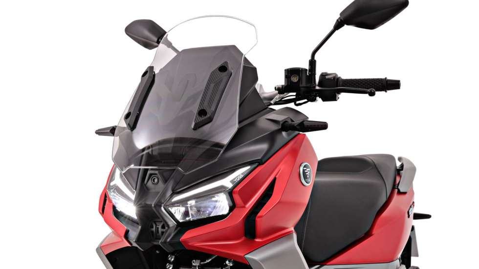 Voge SR1 ADV: Adventure scooter με TCS, Dash Cam και μεγαλύτερες αναρτήσεις