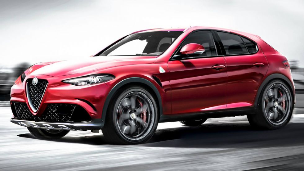 Η παραγωγή της Alfa Romeo Stelvio (ψηφιακά επεξεργασμένη φωτό του Alessandro Masera) θα ξεκινήσει προς τα τέλη της χρονιάς, με τα πρώτα αυτοκίνητα να παραδίδονται το 2017.